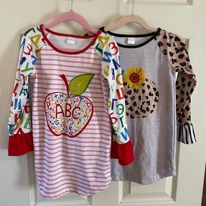 Penelope Plumm Bundle! Two shirts